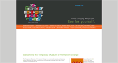 Desktop Screenshot of museumofchange.org